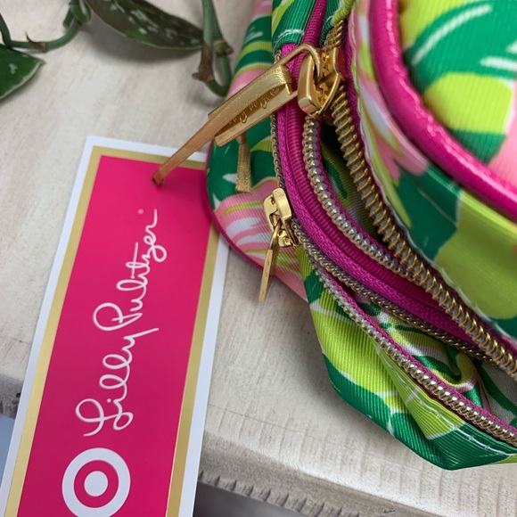 Lilly Pulitzer Fan Dance Cosmetic Bag Bundle - Picture 5 of 7